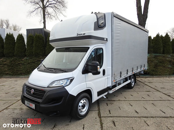 Fiat DUCATO PLANDEKA 10 PALET WEBASTO TEMPOMAT KLIMATYZACJA LEDY PNEUMATYKA 180KM [ R53958 ]