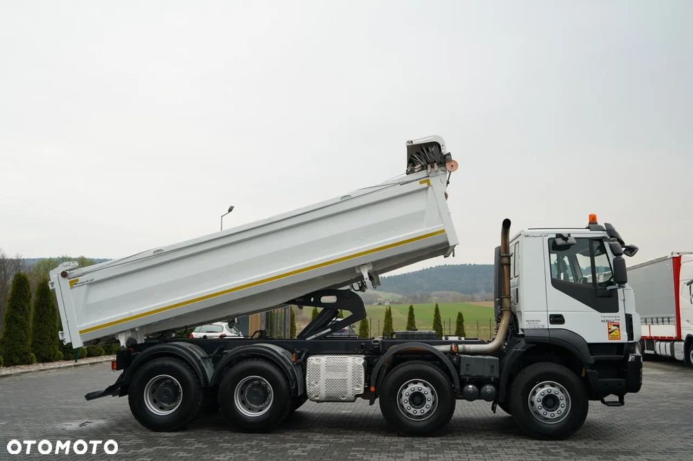 Iveco TRAKKER / 8x4 / WYWROTKA / HYDROBURTA / BORDMATIC / EURO 6 / MEILLER KIPPER - 6