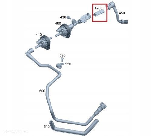 NOWY ORYGINALNY Czujnik ciśnienia Mercedes w177 w205 A0009055002 - 7