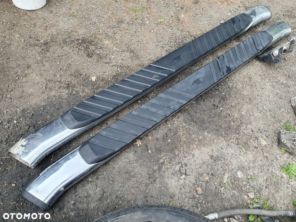 FORD F150 PRÓG PROGI STOPNIE LISTWA LISTWY PROGOWE CHROM KOMPLET 2SZT - 1