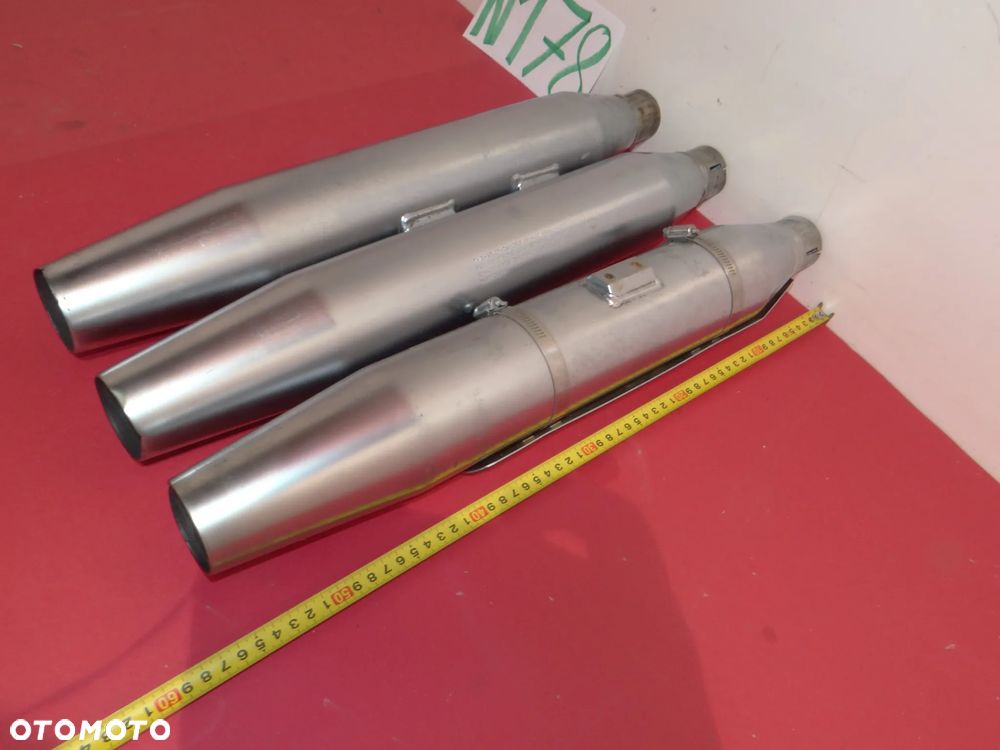 N178  HARLEY DAVIDSON TŁUMIK TŁUMIKI WYDECH SOFTAIL HARITAGE FAT BOY HARFXS1584 1688 - 3