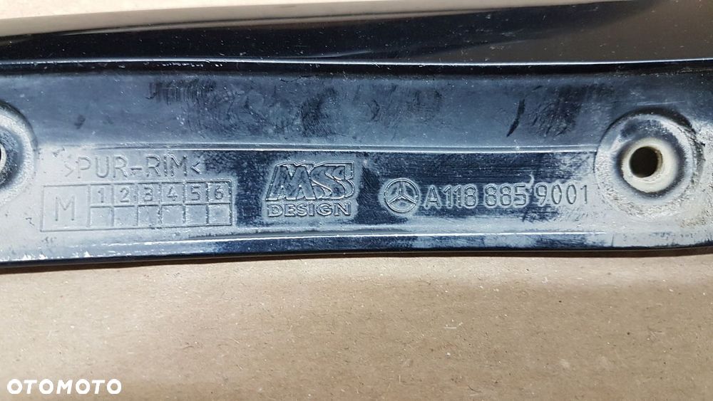 KRATKA ZDERZAKA PRZÓD PRAWA  SPOJLER ZDERZAKA MERCEDES CLA W118 45 AMG - 5
