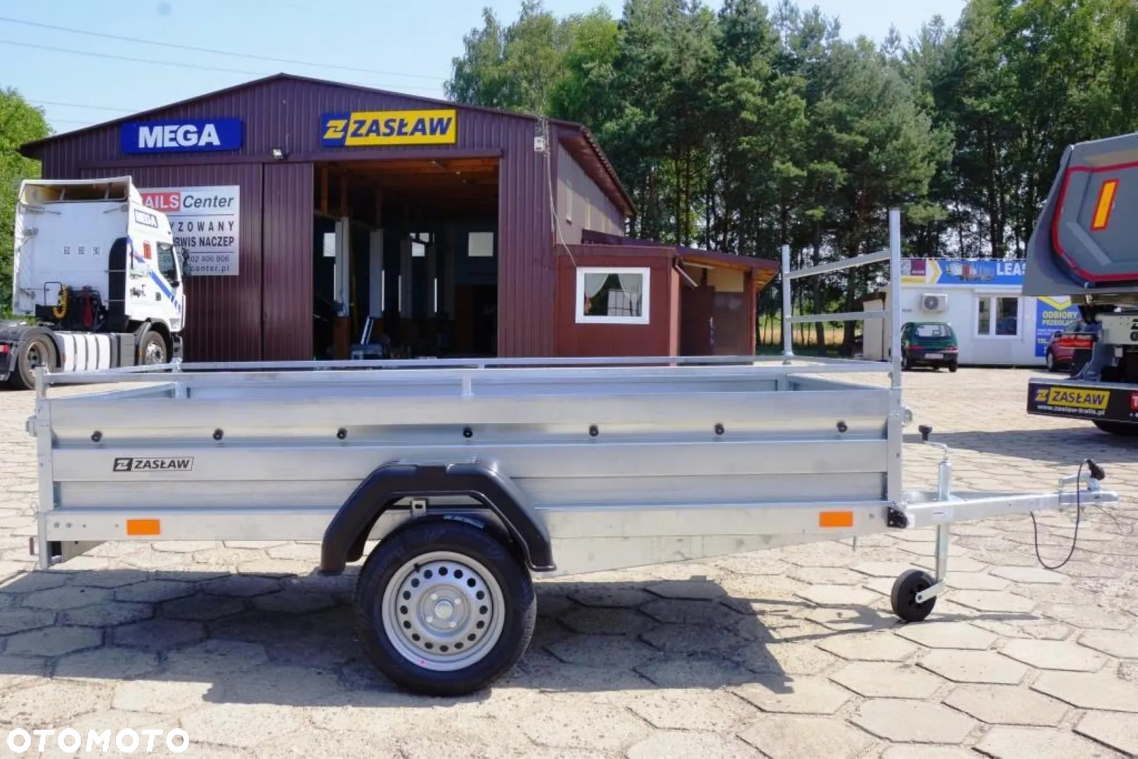 Zaslaw 1 oś, przyczepa prawko B, 750 kg DMC  MOCNA I SOLDNA - 12
