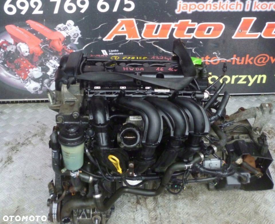 SILNIK FORD FOCUS 1.6 16V HWDA 132 TYS - 1