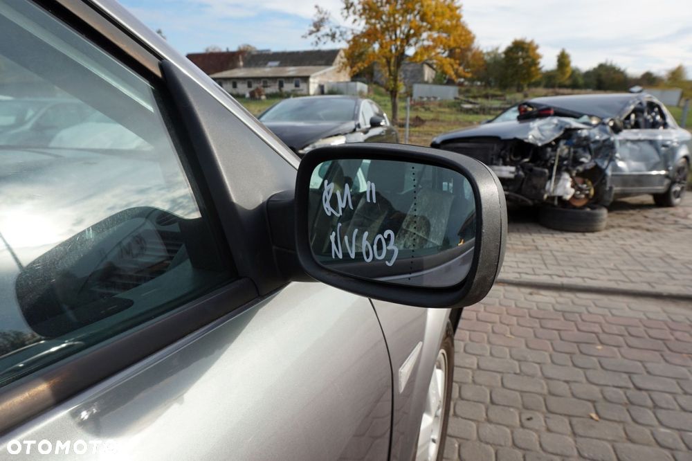 LUSTERKO ELEKTRYCZNE PRAWE MEGANE II PH1 NV603 SZARY RENAULT 2002-2006 - 3