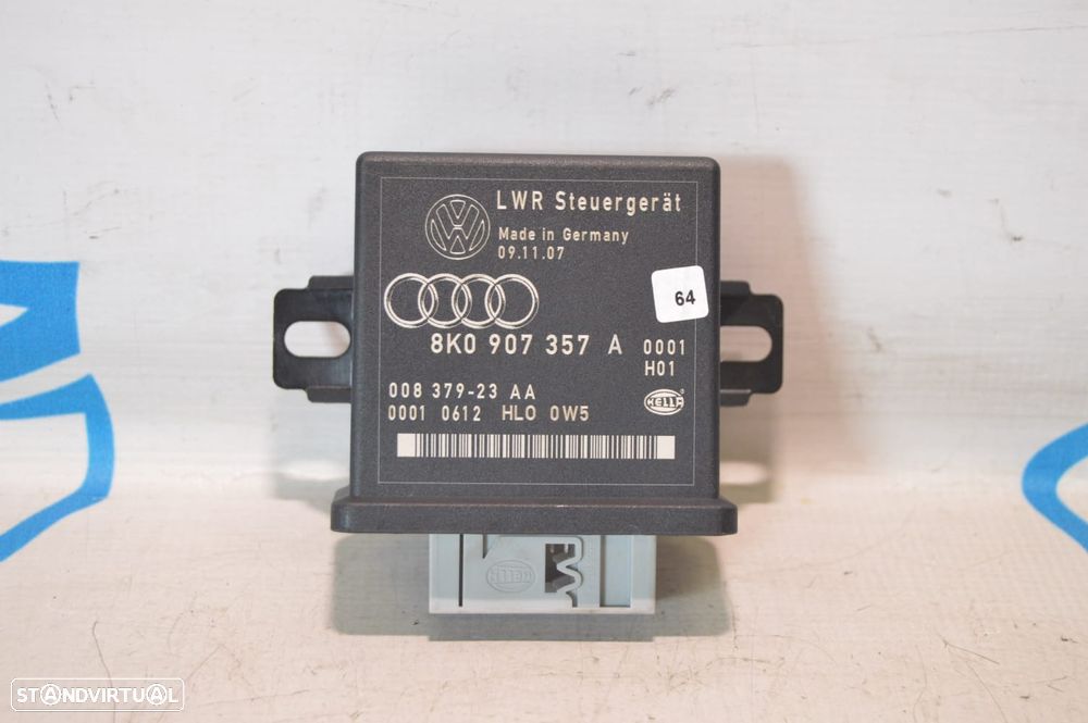 CENTRALINA ECU SENSOR LUZ LUZES LUMINOSIDADE UNIDADE CONTROLO HELLA AUDI 8K0907357A 8K0907357 AUDI A5 8T3 8TA 3.0 TDI QUATTRO V6 245CV CDU CDUD A4 B8 4K - 2