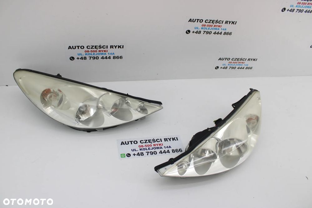 Peugeot 206+ Plus Lampa Przód Lewa Prawa EU - 1