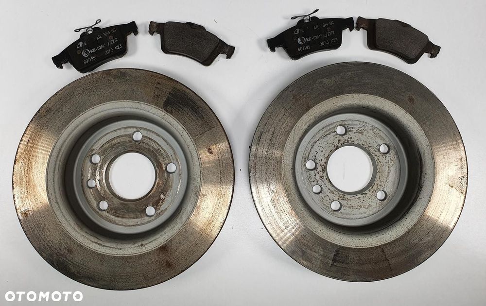TARCZE HAMULCOWE KLOCKI TYŁ VOLVO C70 II - 4