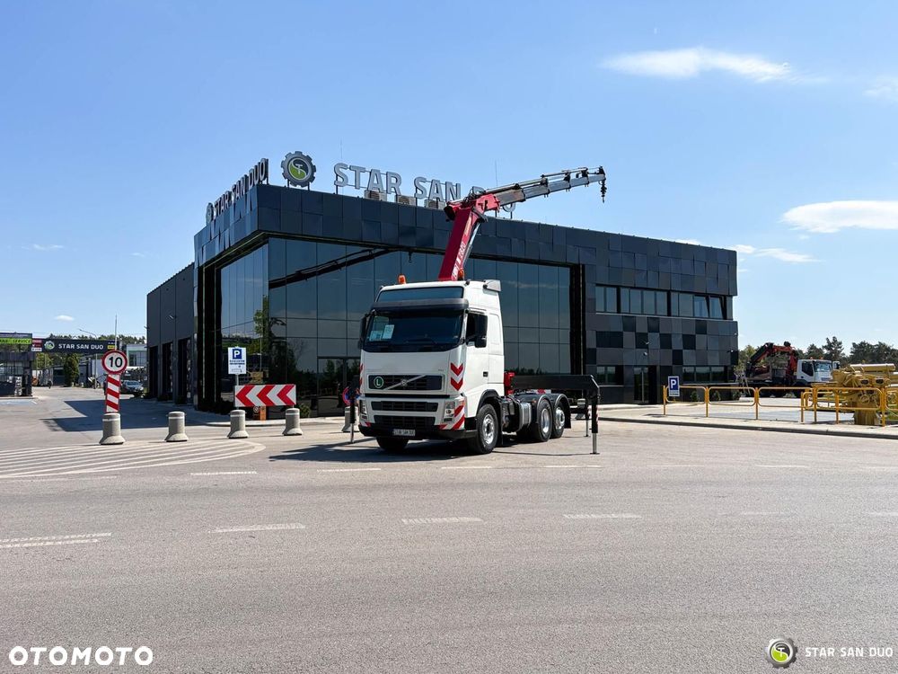 Volvo FH480 6x2 HMF 2820-K6 HDS Żuraw Ciągnik Siodło - 6