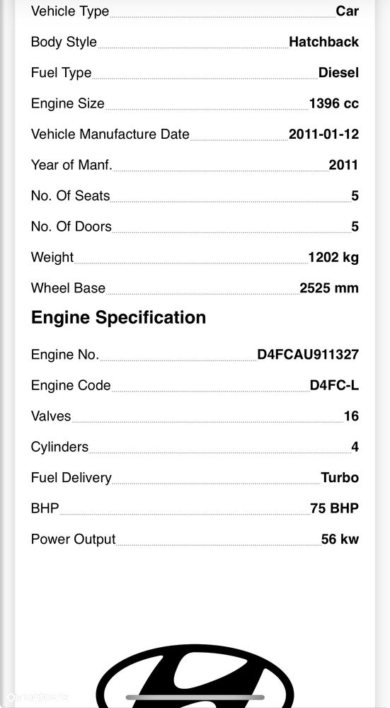 Silnik kompletny 1.4 CRDI D4FC Delphi Kia Venga Ceed Hyundai i20 i30 2011 75ps - 13