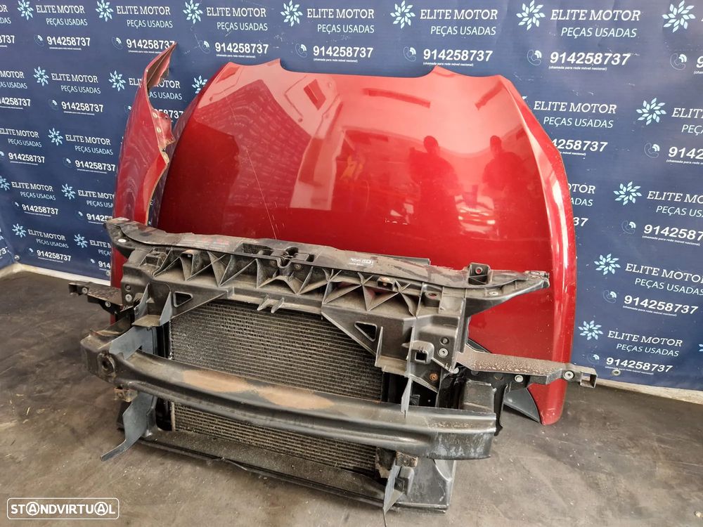Frente completa usada SEAT LEON 1P TDI capot parachoques guardalamas oticas radiadores - 5