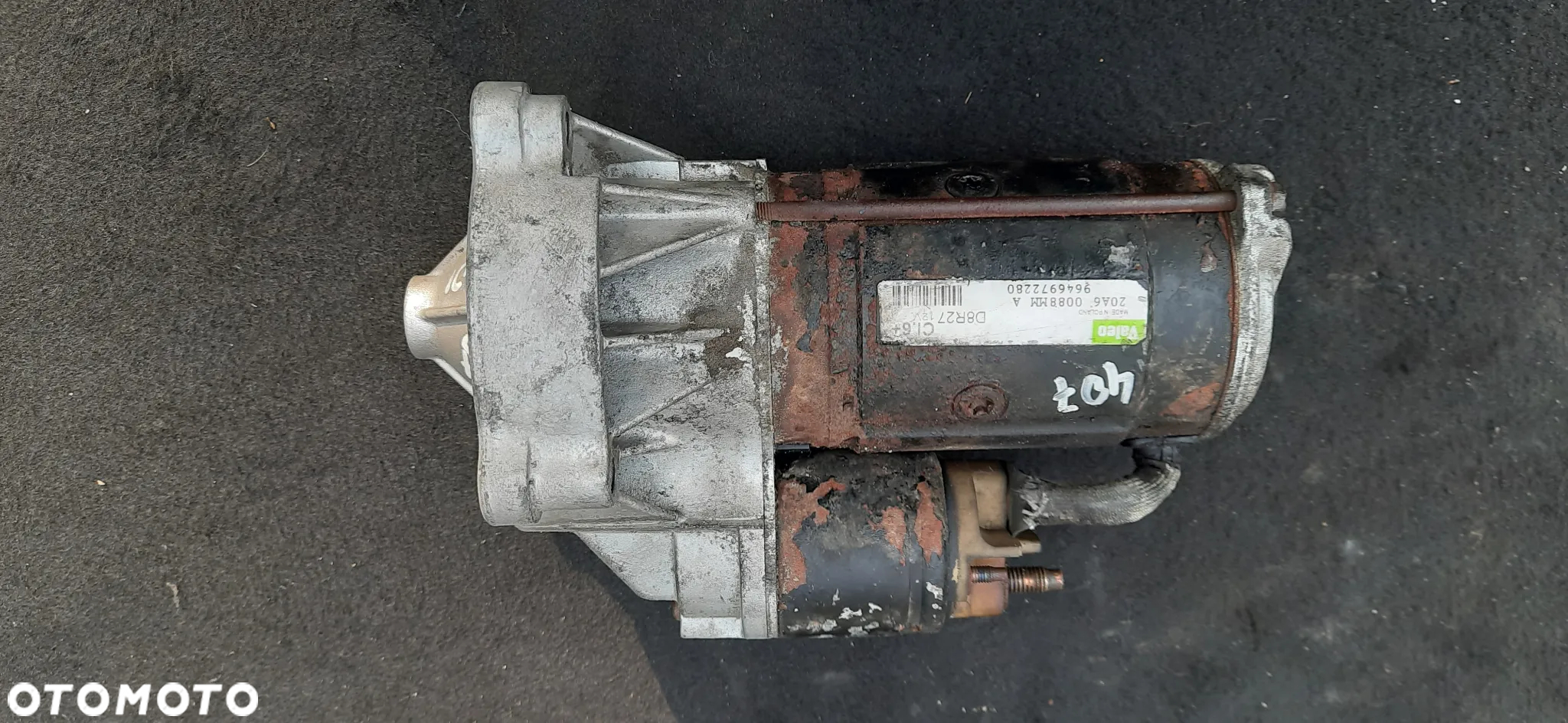 Rozrusznik 2.0 hdi 0001108400 9648111680 VALEO 9646972280 D8R27 Po regeneracji - 4