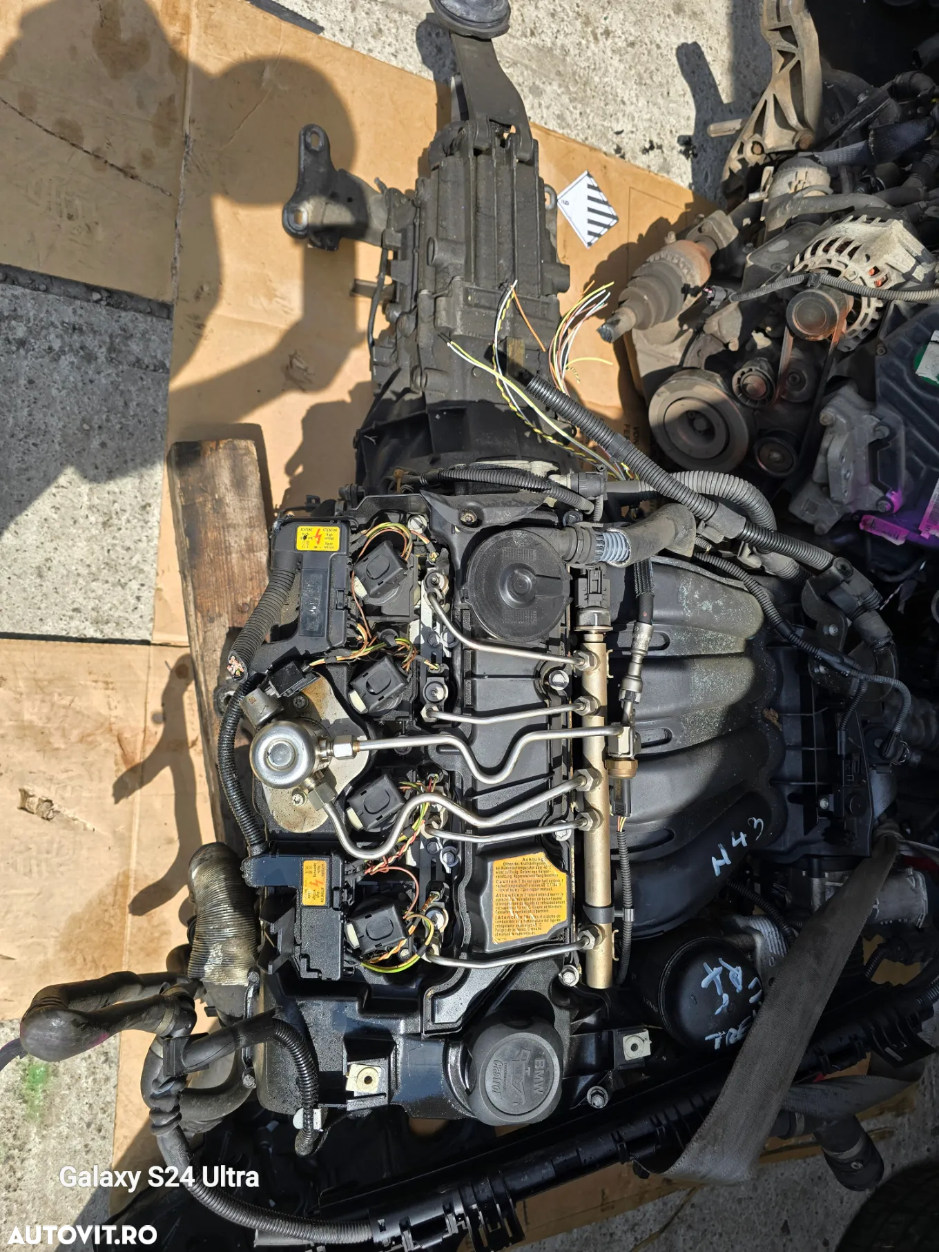 Motor BMW seria 1, 2.0 benzina tip N 43,an 2009 euro 5,fara anexe si accesorii - 4