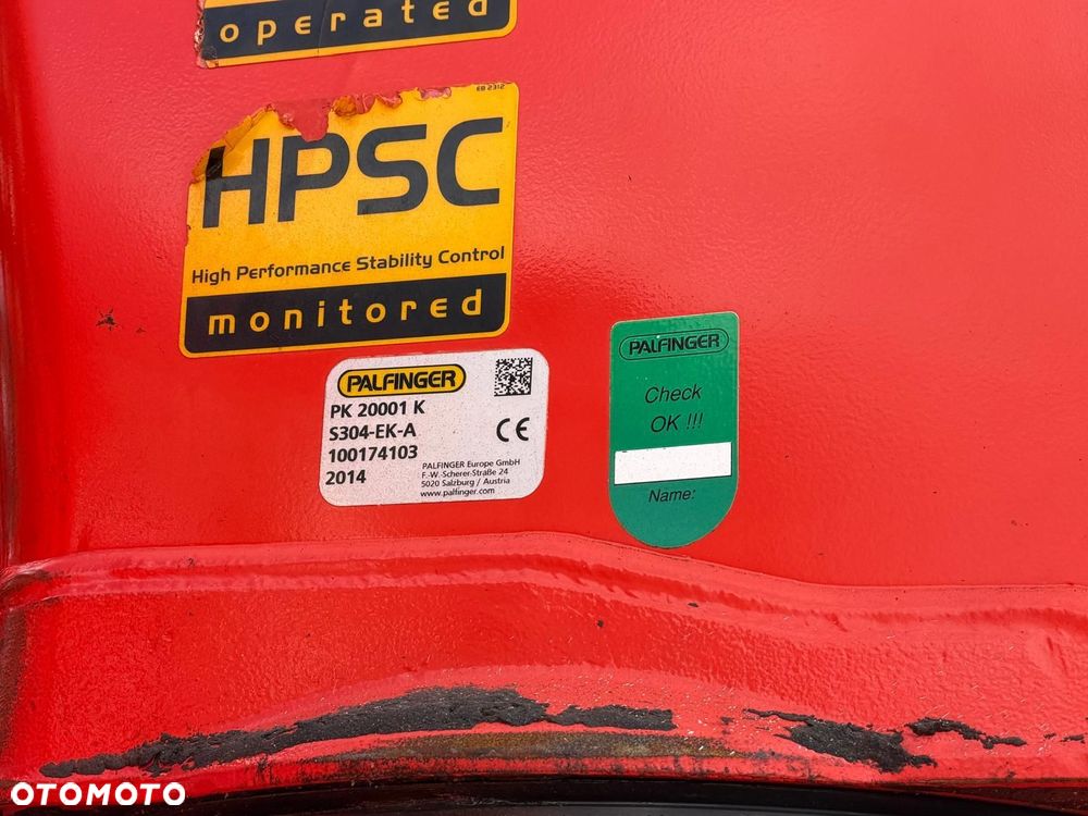 DAF CF 410 6x4 PALFINGER PK 20001 HDS Żuraw Crane Kran - 23