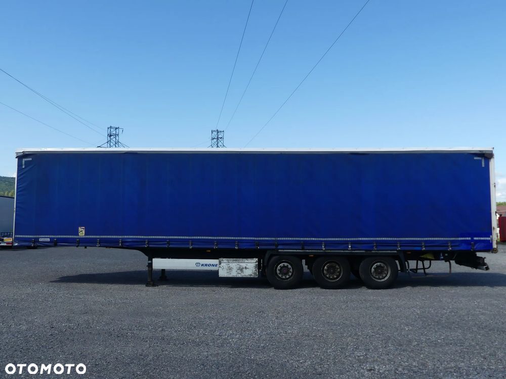 Krone FIRANKA / DACH PODNOSZONY / OŚ PODNOSZONA / SAF/ - 3