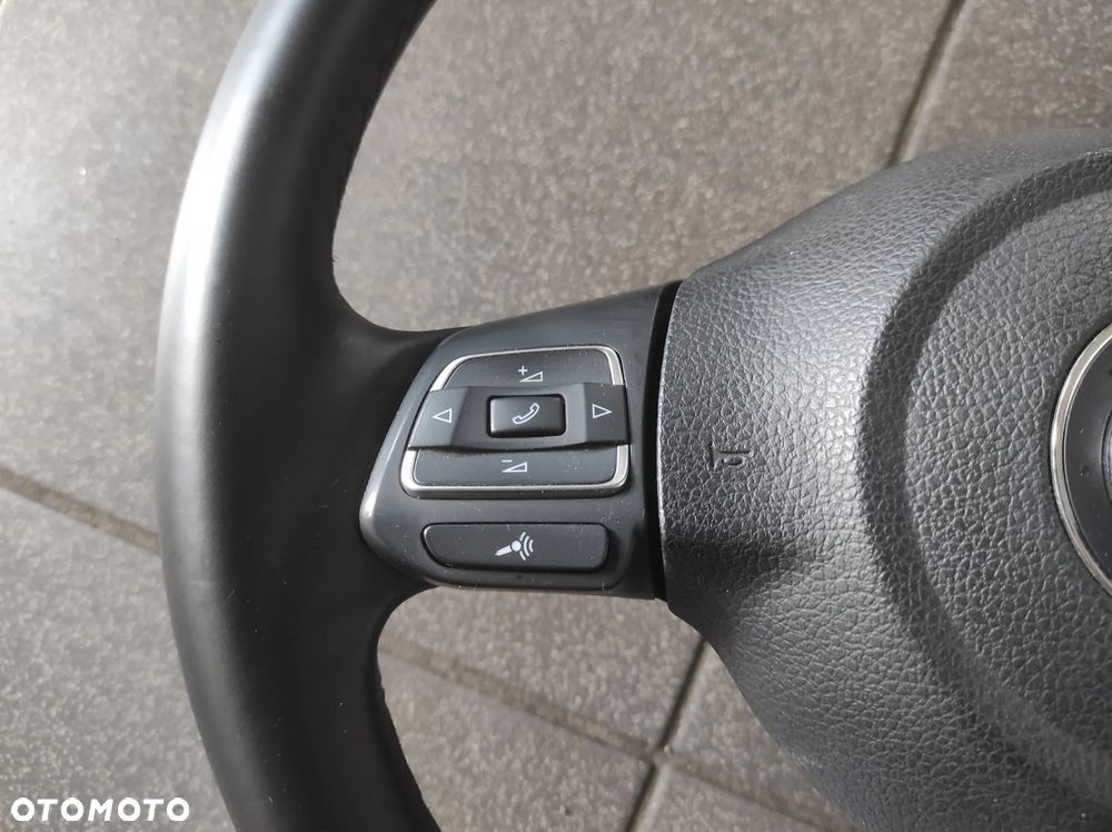 KIEROWNICA 3 RAMIENNA MULTIFUNKCJA SKÓRA SKÓRZANA VW SIROCCO CADDY GOLF 5 6 PASSAT B6 B7 CC POLO 5 6 EOS TOURAN UP KOMPLET WYSYŁKA !!! - 4
