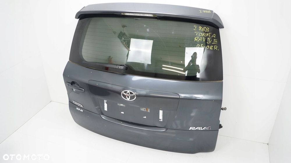 KLAPA BAGAŻNIKA TYŁ TOYOTA RAV4 III 05-08R 1E0 - 3