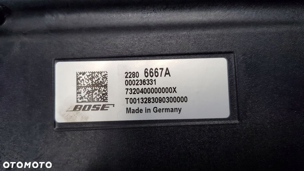 głośnik subwoofer BOSE Opel Insignia A - 6