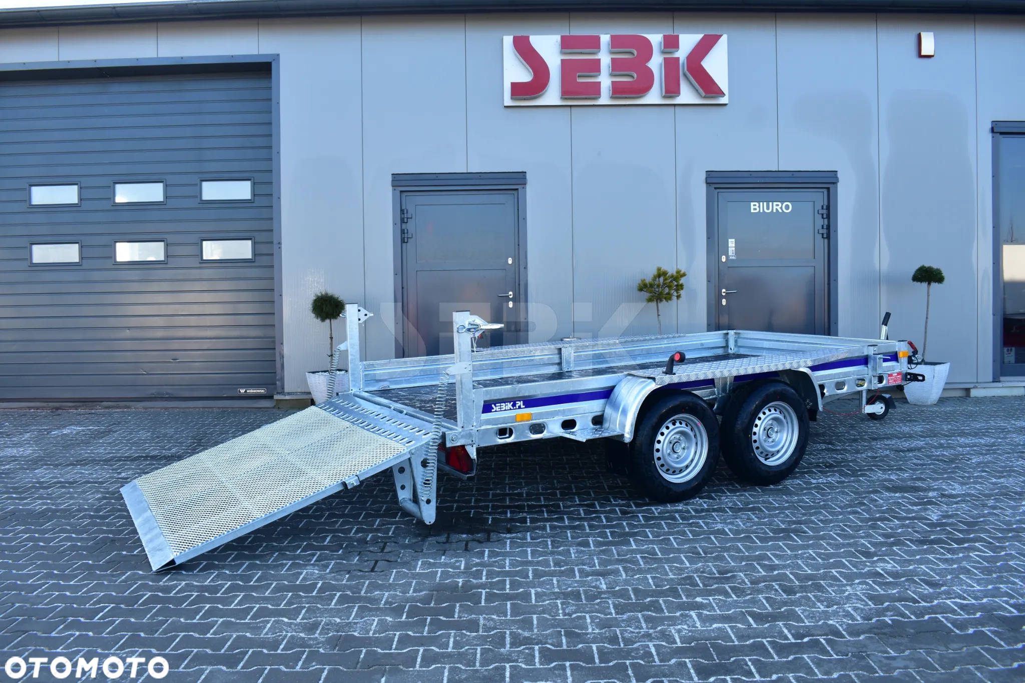 Wiola do minikoparki B2635 342 x 172 cm. DMC do 2700 kg. z dostawą !! - 7