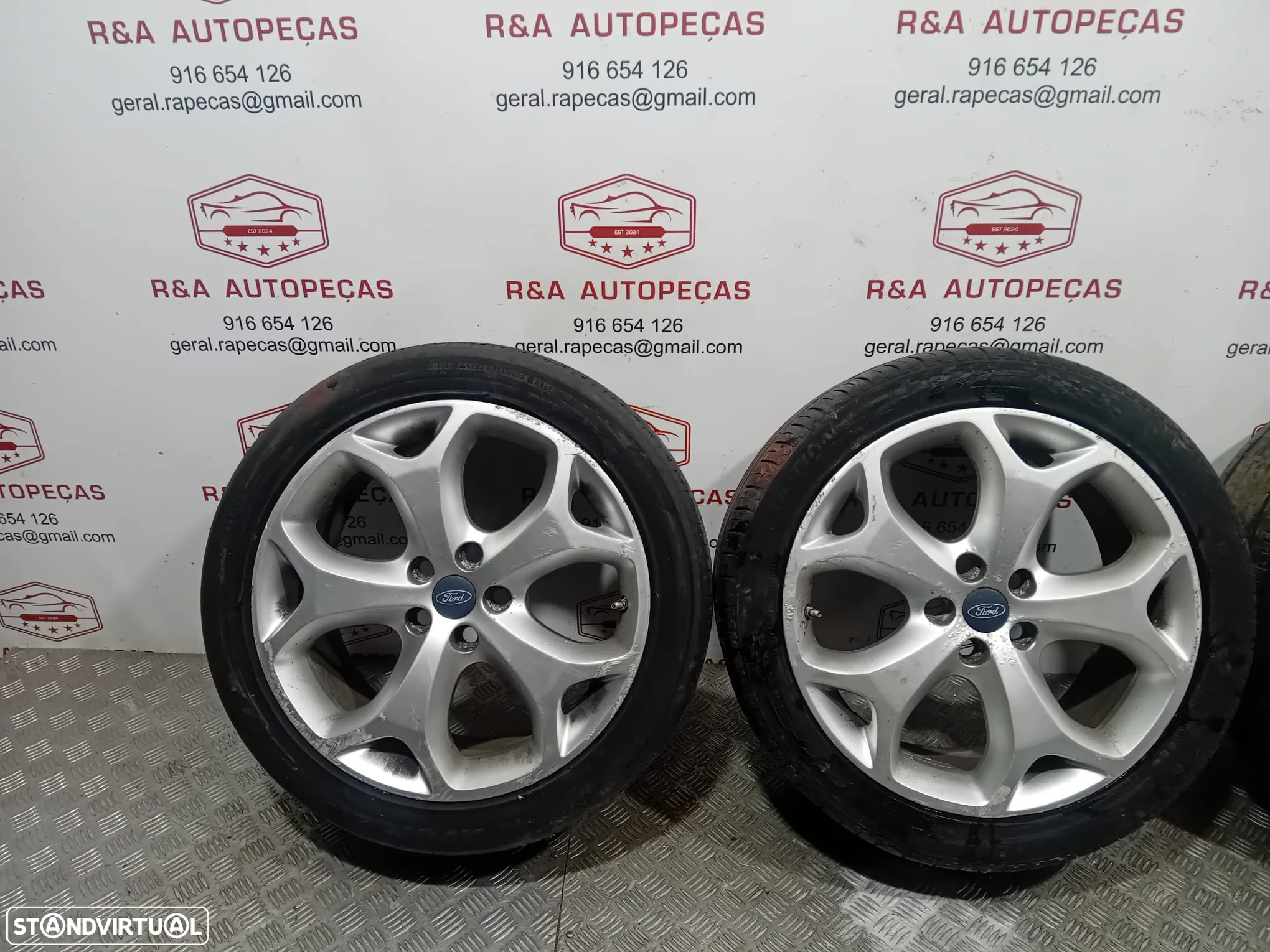 Jantes Ford Originais 18  Proveniente de um S-Max Titanium - 6