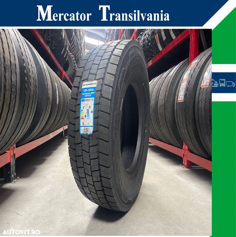 Anvelopa NOUA M+S* Regional 305/70R19.5 Crosswind CW-HD02 148/145MM+S Tractiune - 1