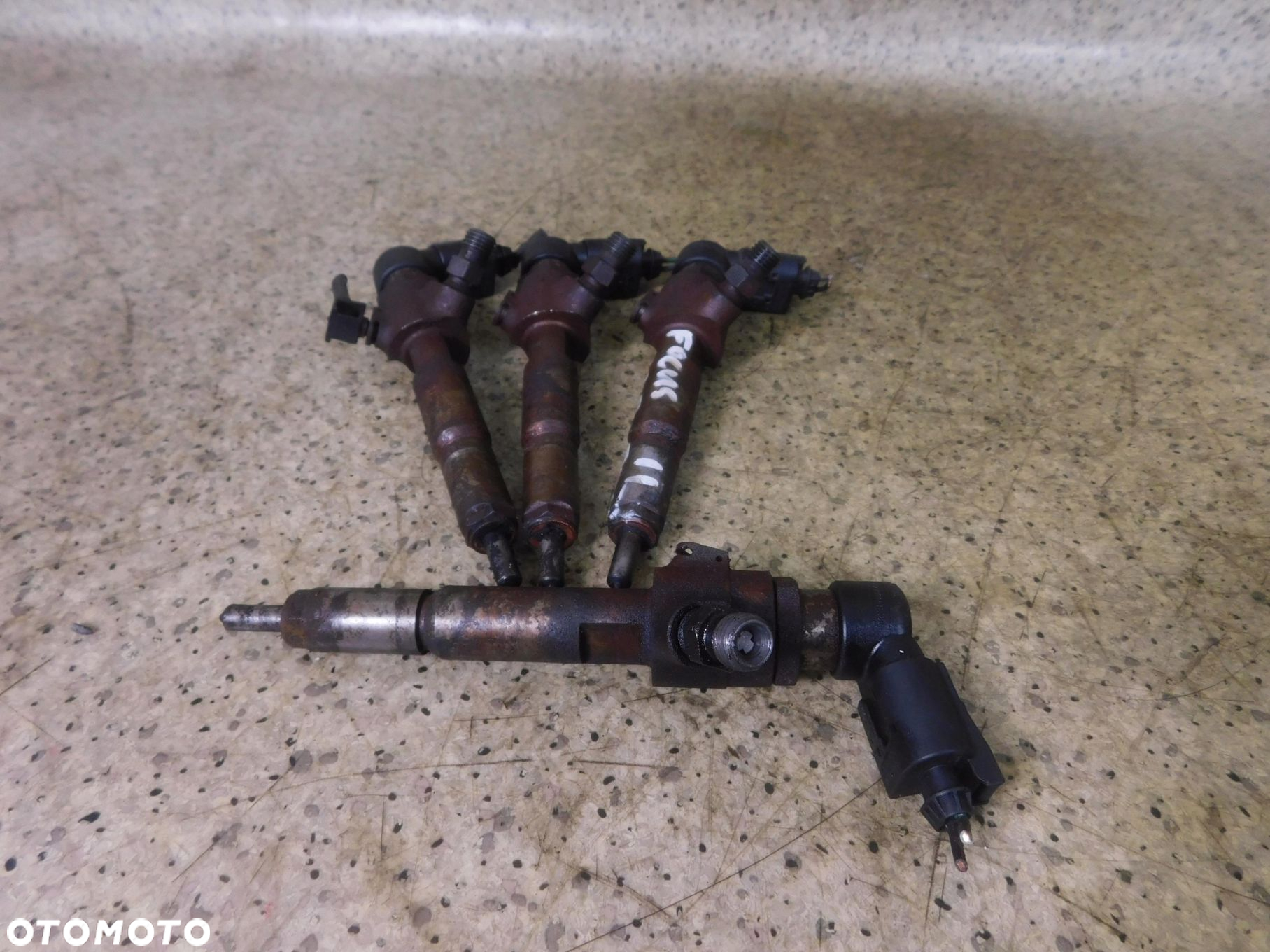 4M5Q-9F593-Ad 4M5Q9F593Ad Wtryskiwacze Wtryski Ford Focus Mk2 1.8 Tdci - 2