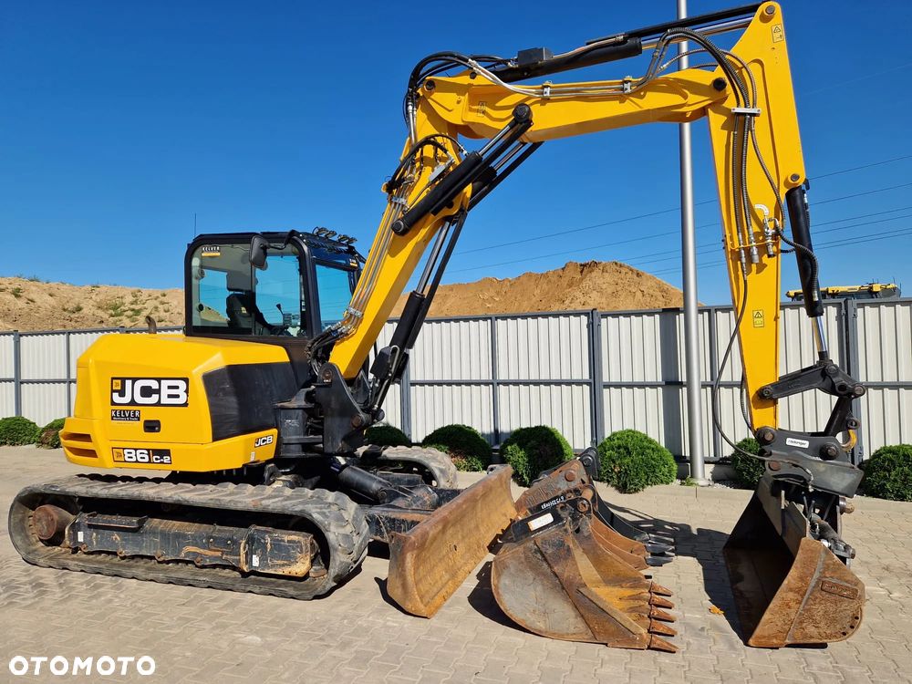 JCB 86C-2 * next gen * 2021r. *  1.220 mth * Klimatyzacja * 4 łyżki * - 15