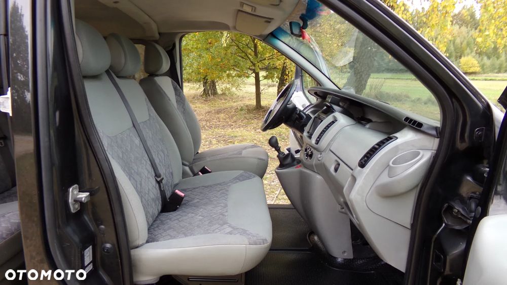 Opel VIVARO 1.9 101KM * LONG * KLIMA * BRYGADÓWKA 6 OSÓB * - 17