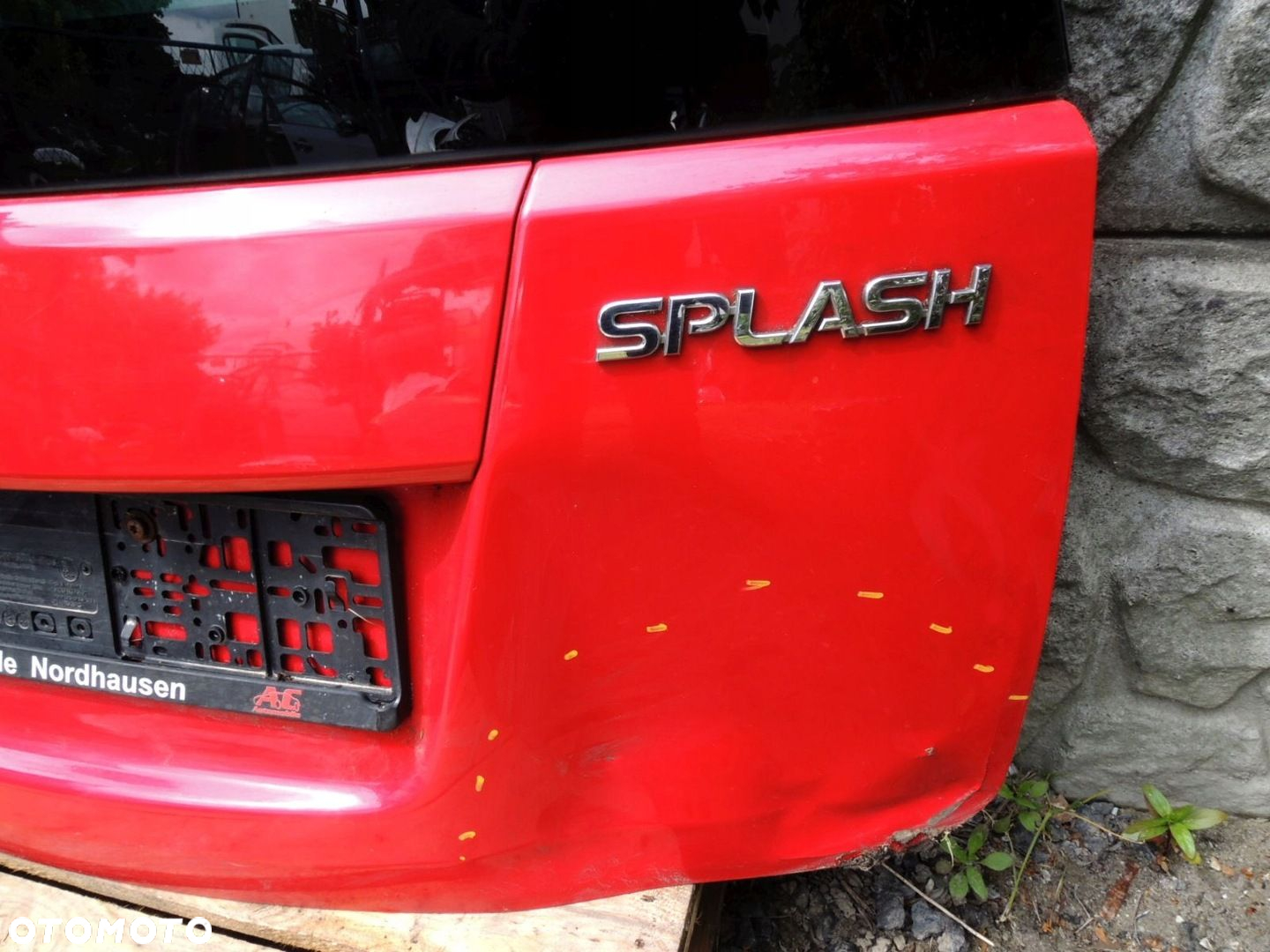 KLAPA TYŁ - SUZUKI SPLASH 08-12r - 4
