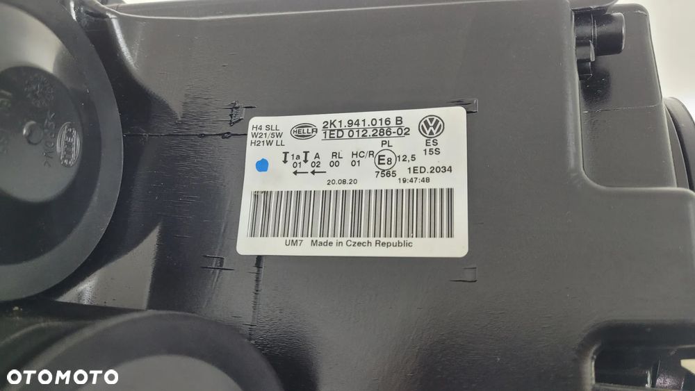 VW CADDY 4 IV 15- LAMPA PRZEDNIA PRZÓD PRAWA - 9