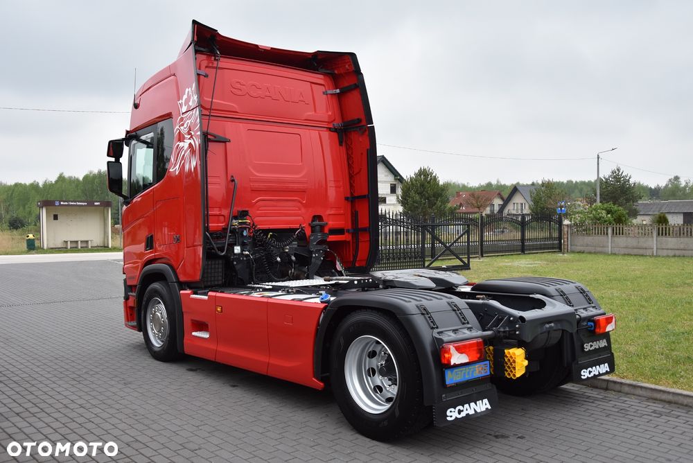 Scania R 450 / HYDRAULIKA HYVA / CAŁA NA PODUSZKACH / I PARK-COOL / 2021 / FULL LED / STANDARD / Retarder / !! Jak nowa !! - 13