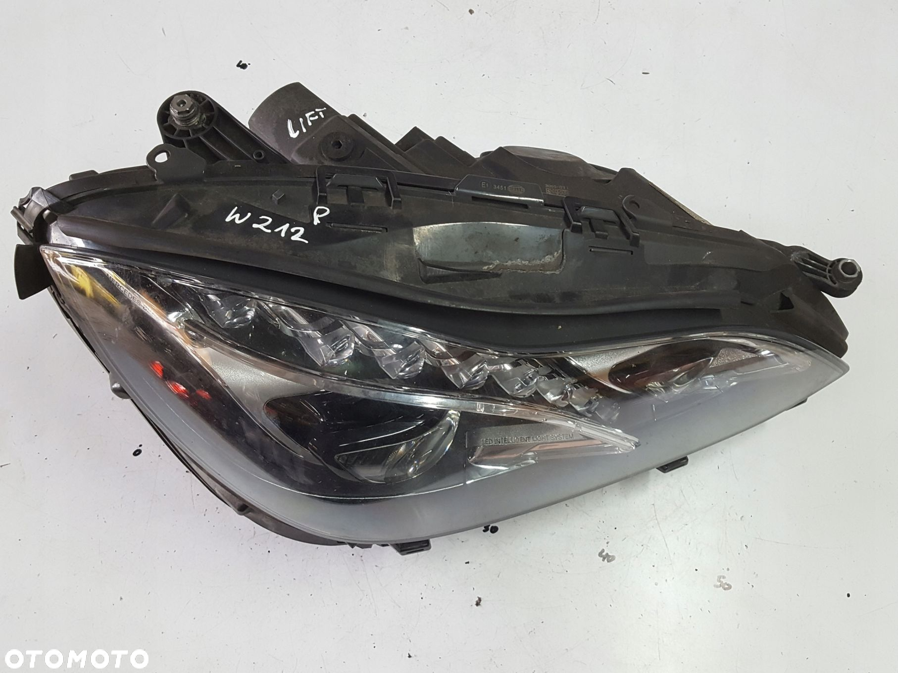 MERCEDES E KLASA W212 LIFT 12-16r LAMPA LED ILS PRAWA PRZÓD A2129063003 - 5