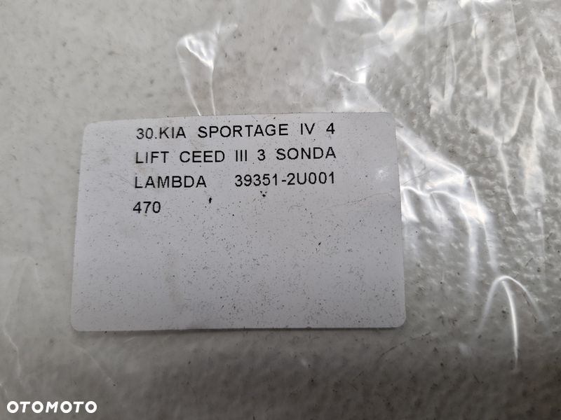 KIA SPORTAGE 4 IV LIFT CEED 3 III SONDA LAMBDA 39351-2U001 - 7