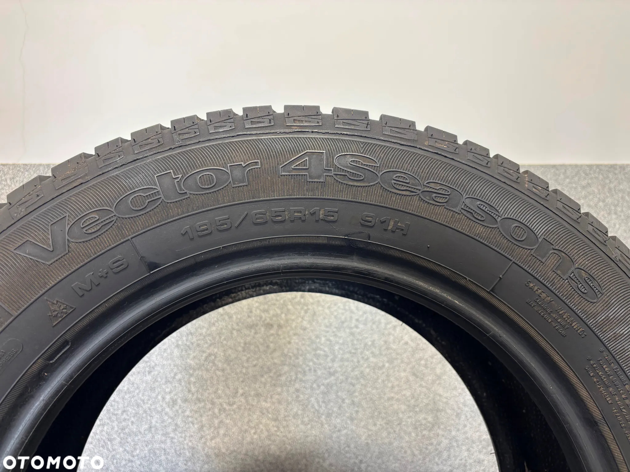 1 OPONA CAŁOROCZNA GOODYEAR 195/65/15 91H  M+S - 8