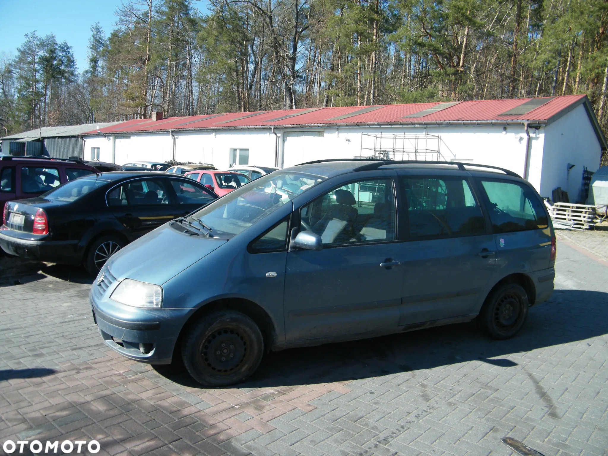 VW Sharan I FL 1.9 TDI 115KM silnik AUV skrzynia EHH lakier LC5W - 3