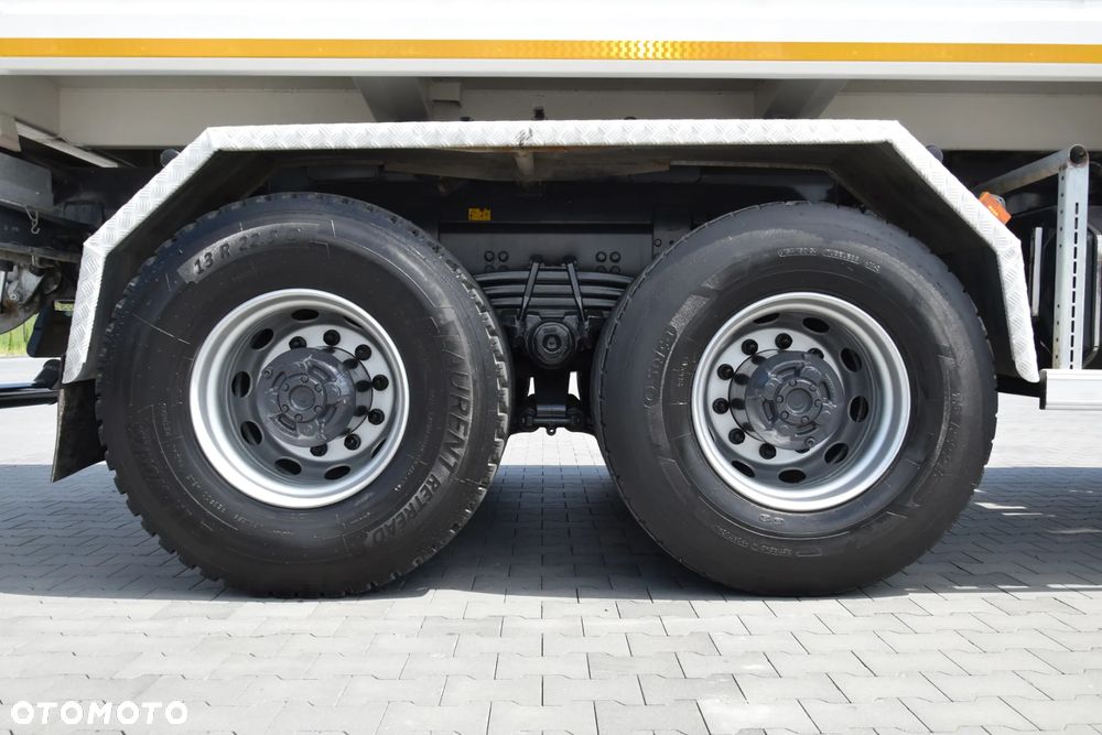 Scania P410 / 6x4 / EURO 6 / HDS HIAB X-HIDUO 158 B-3 / WYSUW x3 / ROTATOR / CHYWTAK / STEROWANIE RADIOWE / WYWROTKA / HYDROBURTA / AUTOMAT / KAMERA COFANIA / NAWIGACJA / HAK-ZACZEP / NISKI PRZEBIEG / 2018 / SERWISOWANY / SPROWADZONY - 13