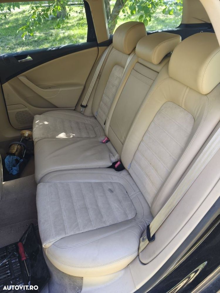 Ușă portieră dreapta spate  Volkswagen Passat B6 negru LC9X - 3