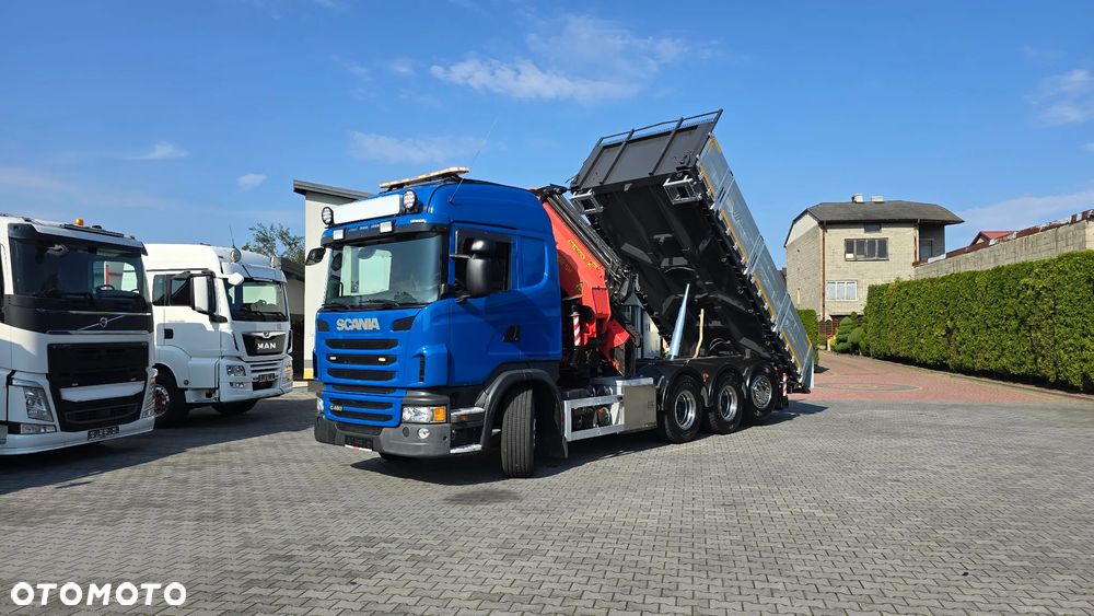 Scania G480 8x4 CRANE Palfinger PK 42002 SH + JIB PJ080 - 30