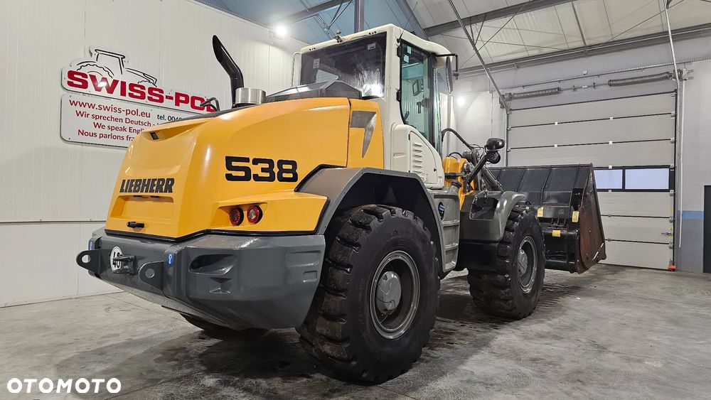 Liebherr L 538 Ładowarka czołowa 13.5t. Łyżka 5m3 jak L531Komatsu WA Kramer 8155 Caterpillar JCB - 8