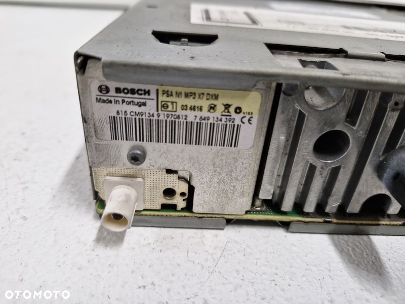 citroen berlingo ii radio fabryczne cd 96669681xt - 9