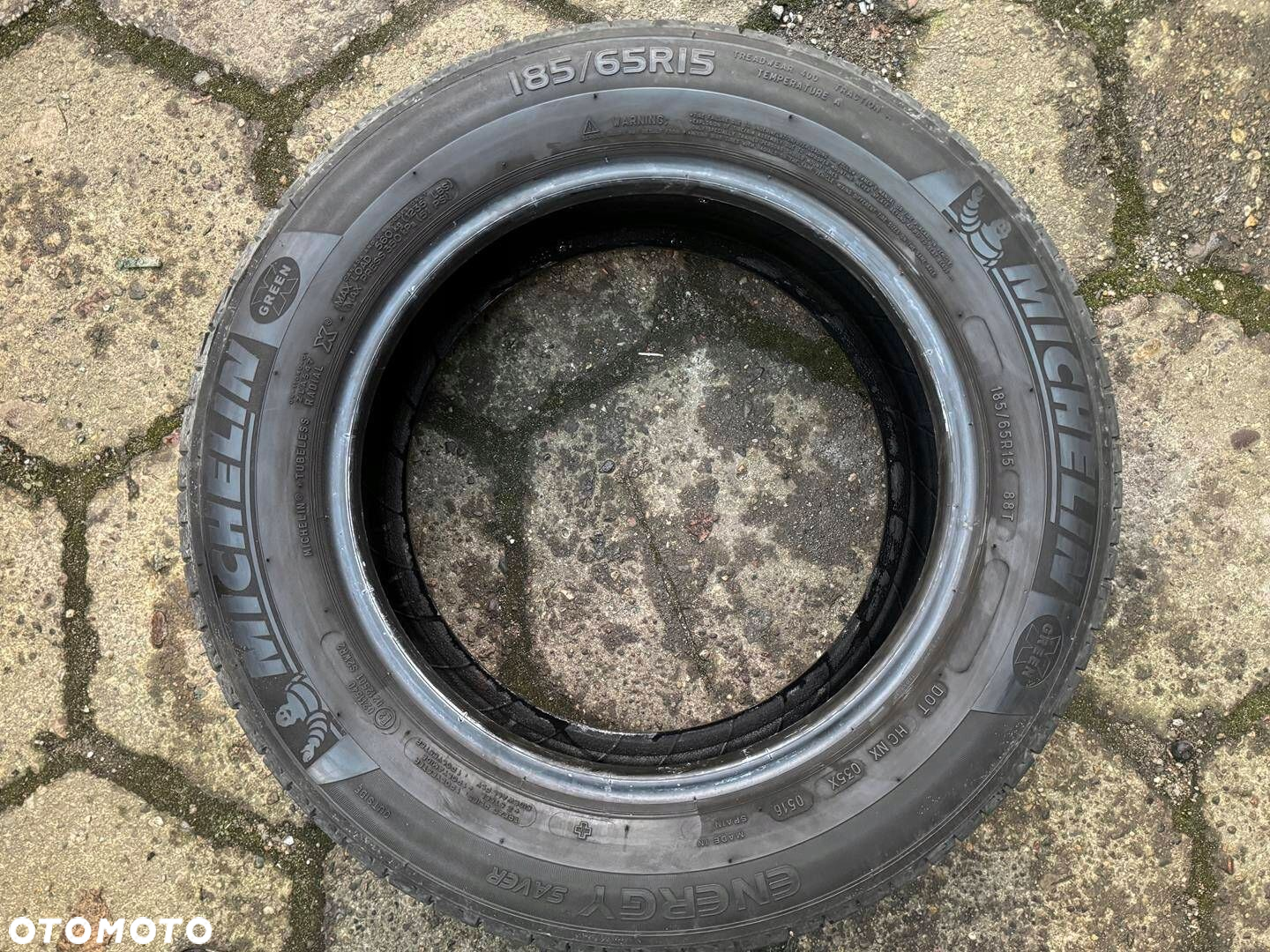 185/65R15 Michelin Energy Saver  komplet opon lato 7,3mm - 8