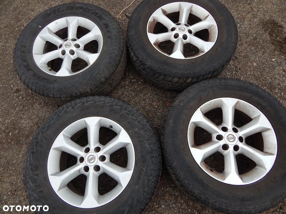Felga aluminiowa alufelga R17 17 Nissan Navara D40 Pathfinder R51 05-14 Łuków części - 1