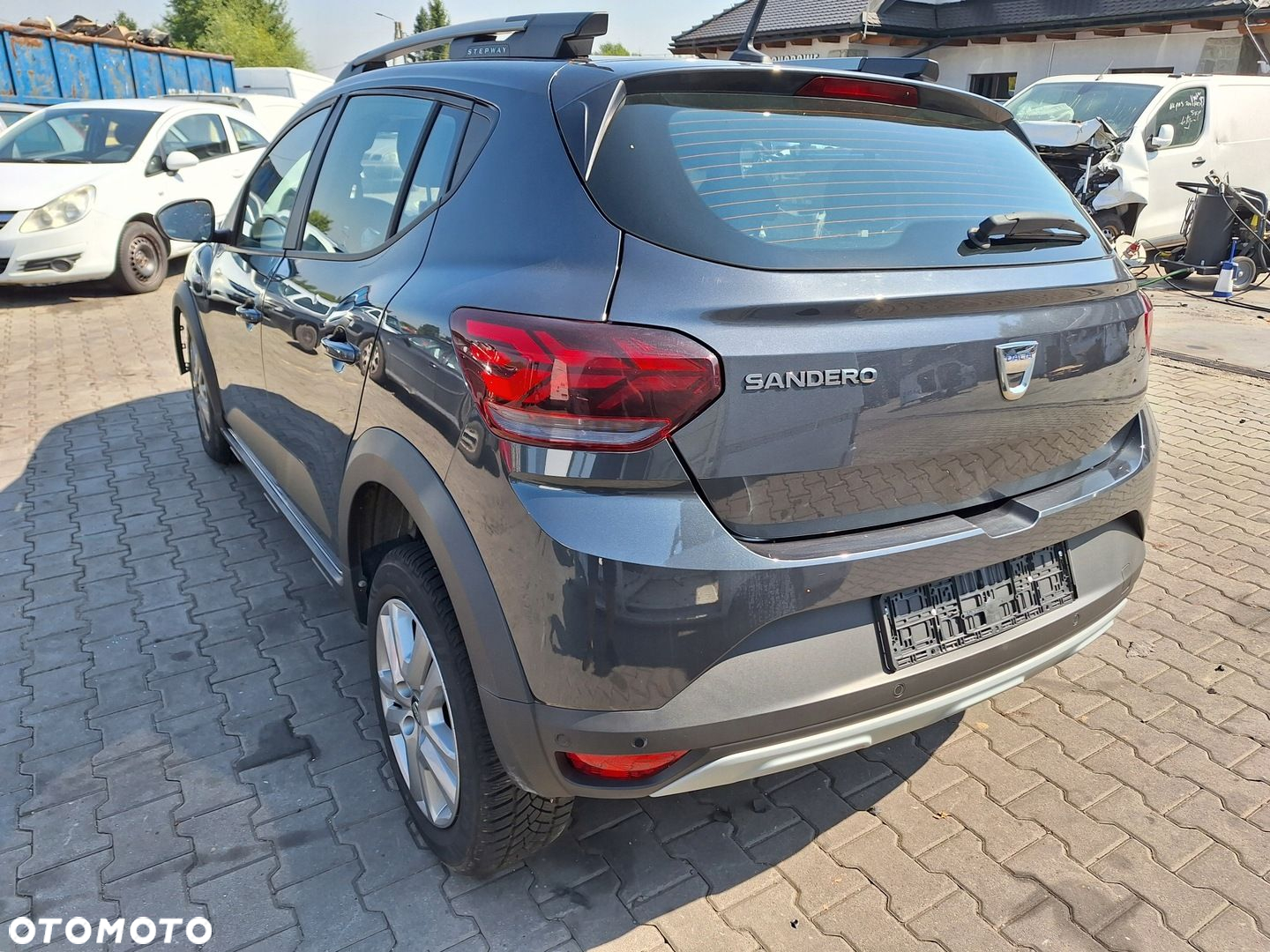 DACIA SANDERO 3 III 2021- STEPWAY ZDERZAK TYŁ TYLNY PDC x6 TEKNA - 12