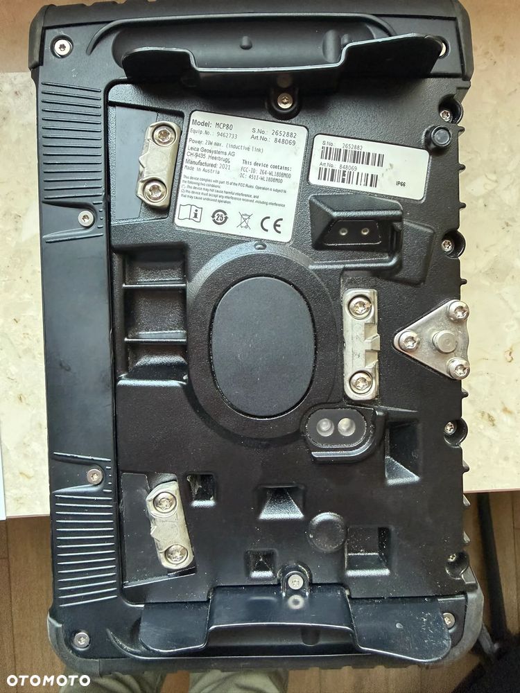 Kompletny system niwelacji Leica model MPC80 do koparki - 3
