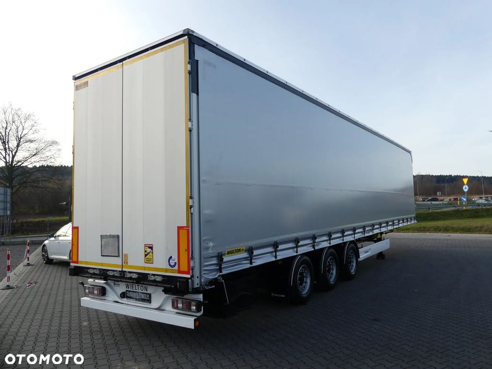 Wielton MEGA / FIRANKA / OŚ PODNOSZONA / ZADBANA / DACH PODNOSZONY / - 7