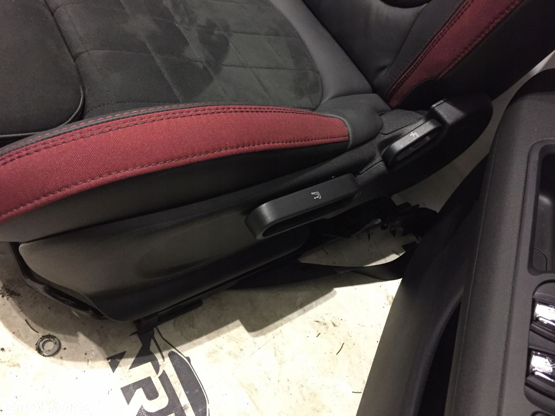FOTELE SIEDZENIA MINI F54 JCW ALCANTARA GRZANE - 4