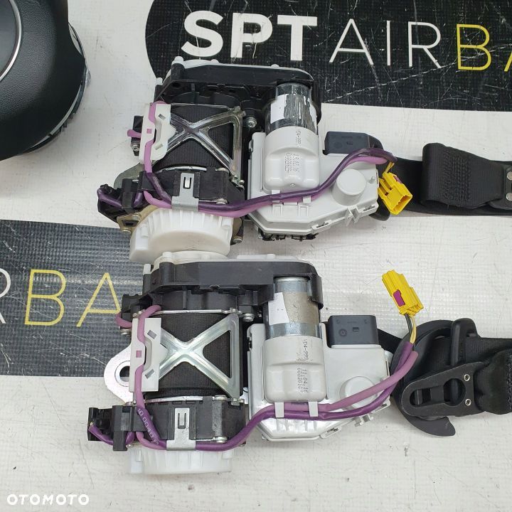 AUDI A8 D4 DESKA ROZDZIELCZA KONSOLA KOKPIT PULPIT PODUSZKI AIRBAG AIR BAG PASY KIT SET - 7