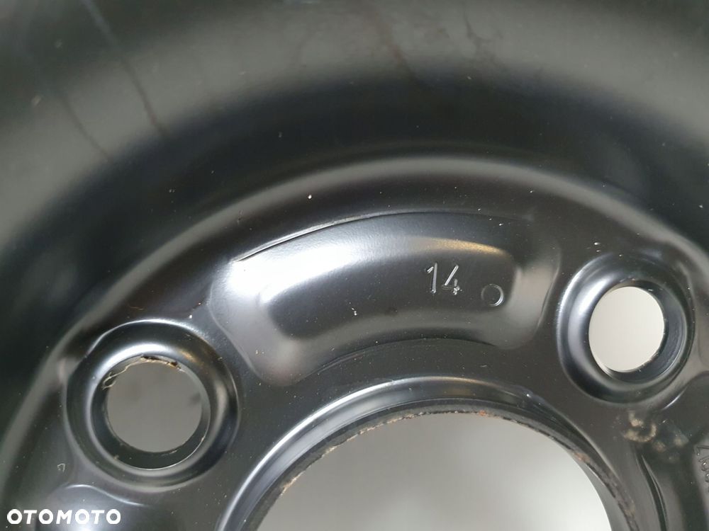 KOŁO DOJAZDOWE 125/80 R15 98AB-NA 2150836 4x108 Ford Fiesta Mk5 Mk6 - 7
