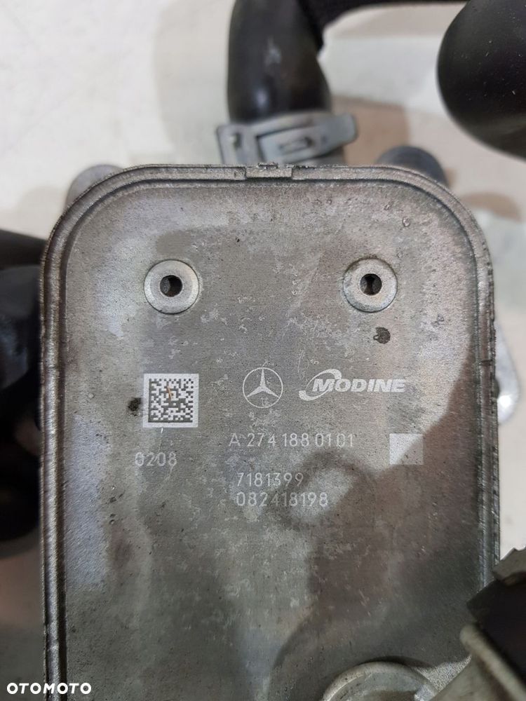 chłodniczka oleju a2741880101 mercedes 2.0 cgi - 7