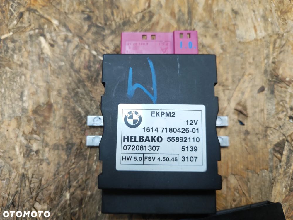Zestaw startowy komputer sterownik silnika Bosch 0281013537 / DDE7807828 do BMW 1 E87 2.0D N47 143KM stacyjka licznik moduł komfortu immobilizer rygiel całość komplet z foto do odpalenia auta - 13